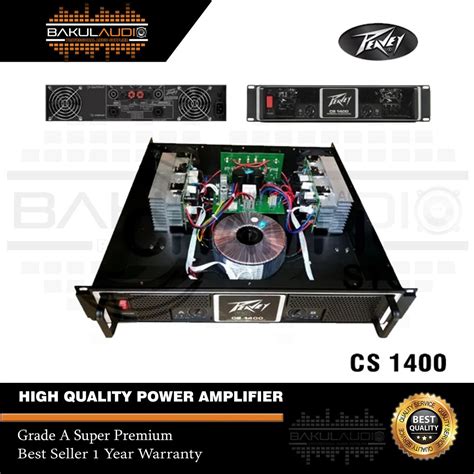 Jual Power Amplifier Peavey CS 1400 Grade A Shopee Indonesia