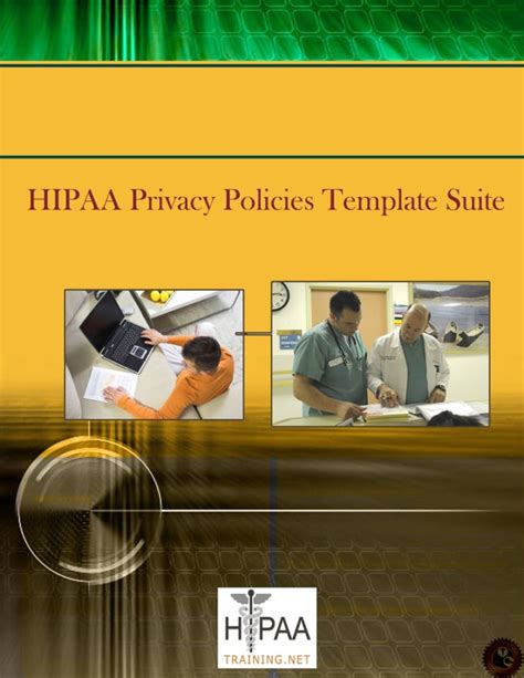 Hipaa Privacy Policies Templates Suite Forms Policy And Procedures