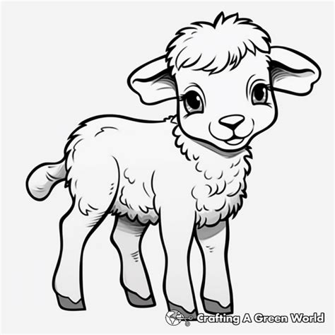 Sheep Coloring Pages - Free & Printable!