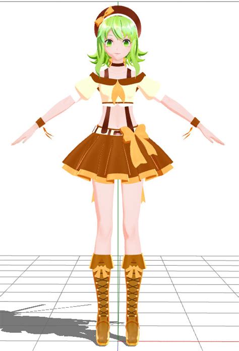 Mmd Yyb Model Dl Gumi By Chanzhis On Deviantart