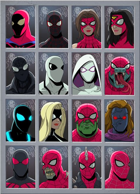 Spider Verse 2 By Stalnososkoviy On Deviantart Spiderman Characters