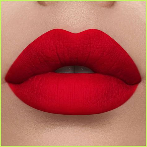 Red Velvet True Red Matte Velvetines Vegan Lipstick Lime Crime