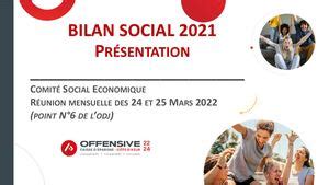 Calaméo 06 CSE 24 25 MARS 2022 Presentation Bilan Social 2021