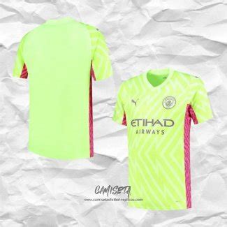 Camiseta Manchester City Portero 2023 2024 Verde