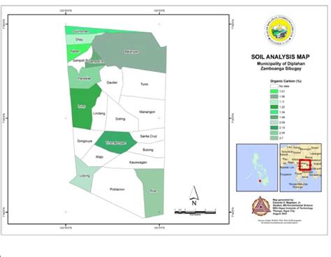 Soil Organic Carbon Map. | Download Scientific Diagram