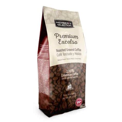 Member s Selection Premium Excelso Café Tostado y Molido 500 g 1 1 lb