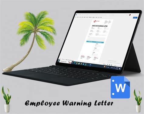 Employee Warning Letter Template Warning Letter Warning Notice ...