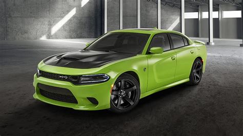 Green Dodge Challenger Hellcat Lime Green Dodge Challenger HD