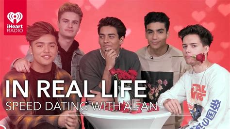 In Real Life Speed Date With A Lucky Fan Speed Dating Youtube