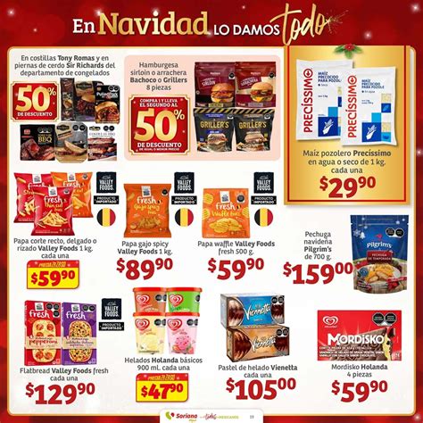 Folleto Soriana Ofertas De Navidad Al De Diciembre