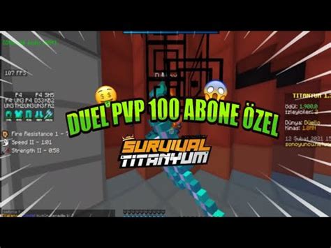 Abone Son Oyuncu T Tanyum Pvp Youtube