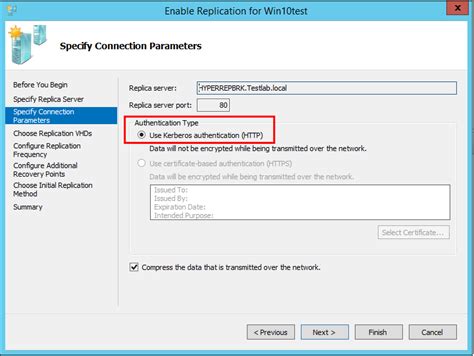 Hyper-V Basic Replication Configuration - vembu.com