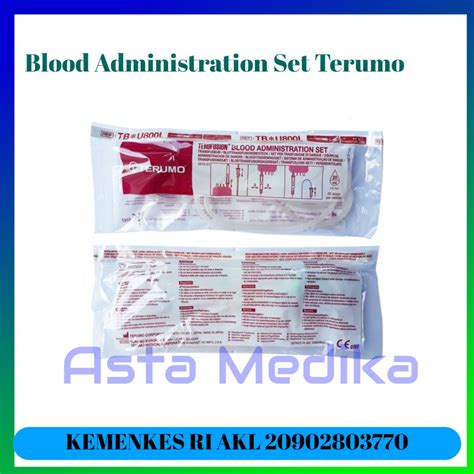 Jual Bloodset Blood Set Terumo Blood Administration Set Blood