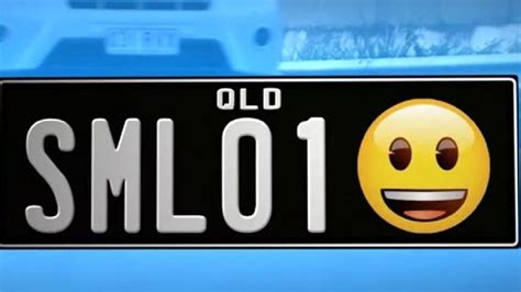 Australia To Become First To Launch Emoji Licence Plates For Cars