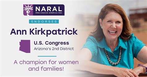 NARAL Pro-Choice America Endorses Ann Kirkpatrick for Congress - NARAL ...