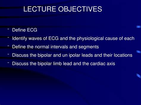 Ppt Electrocardiogram Ecg Powerpoint Presentation Free Download