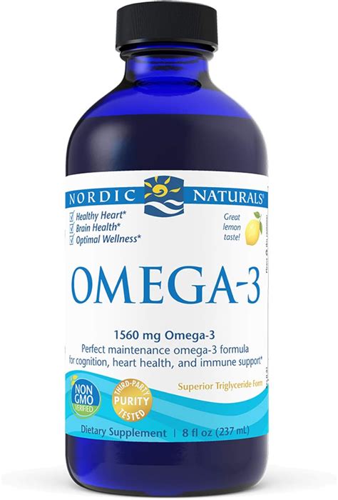 Amazon Omega 3 de Nordic Naturals fomenta la cognición salud