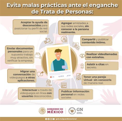 Recomendaciones Ante El Enganche De Trata De Personas En Internet