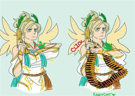 Prepare For Battle Mercy Overwatch Funny Overwatch Comic Mercy