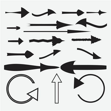 Arrow Vector Collection 5179925 Vector Art at Vecteezy