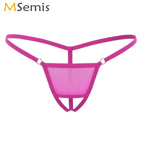 Cuecas Er Ticas Sissy Para Homens Calcinha Sensual De Malha