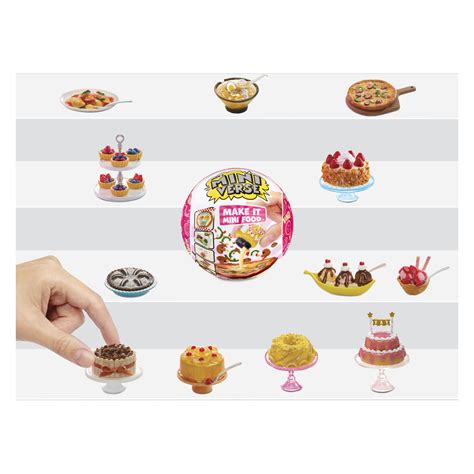 MGA S Miniverse Make It Mini Foods Diner Series 2A Thimble Toys