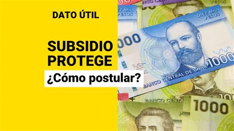 Última Semana Para Postular Al Subsidio Protege ¿cómo Solicitar El Pago De 200 Mil Meganoticias