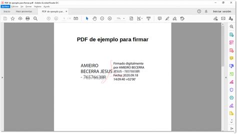 Firmar Digitalmente Un Pdf Con Acrobat Reader Jes S Amieiro