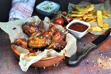 Chicken Wings Marinade Zwei Varianten