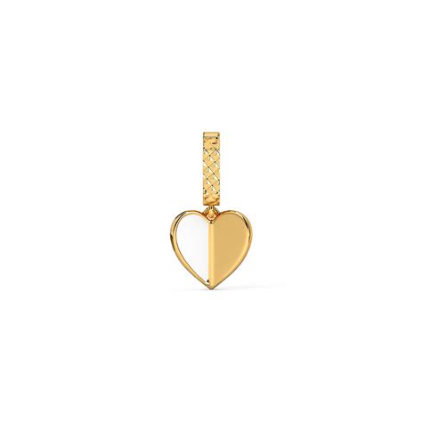 pretty heart gold charm pendant amazing heart pendants caratlane