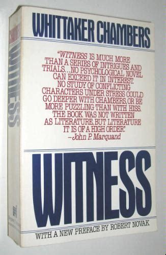 Witness: Whittaker Chambers: 9780895267894: Amazon.com: Books