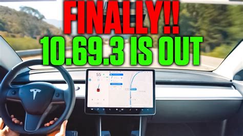 Finally Tesla Fsd Update Is Out Tesla Software Update