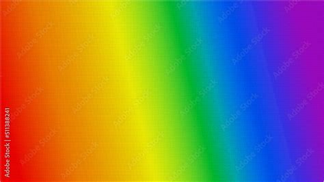 Background in the colors of the LGBT flag. Digital illustration. Red ...