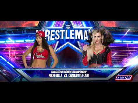 Nikki Bella Vs Charlotte Flair WWE Women S Universal Championship Title