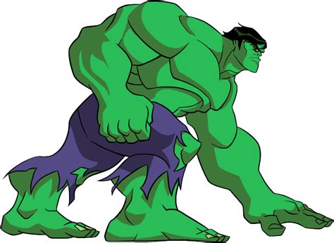 Download Hulk Clip Art - Hulk Side View Drawing - ClipartKey