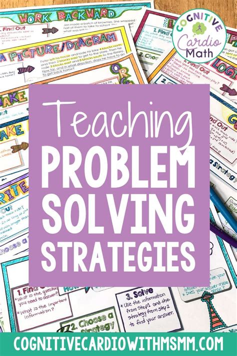 Math Problem Solving Strategies For Middle School Artofit