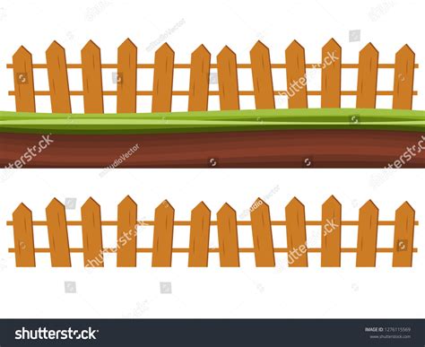 33091 Wood Fence Background Stock Vectors Images And Vector Art