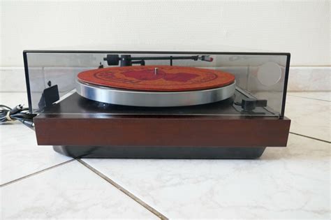 Platine Vinyle Tourne Disque Thorens Td Mkii Vintage Turntable