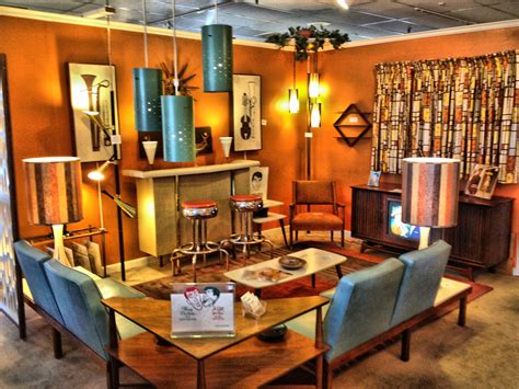 Vintage Industrial Mid Century Interior