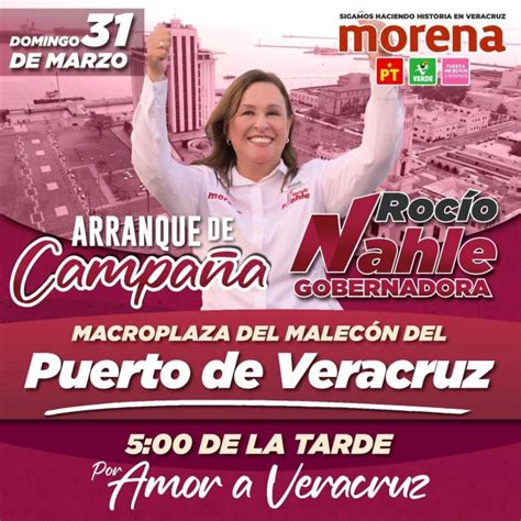 Arranque De Campa A De Roc O Nahle Ser En La Macroplaza Del Puerto De