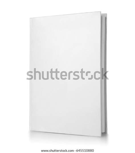 Blank Cover Closed Book On White库存照片645510880 Shutterstock