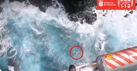 Vídeo Turista Morre Ao Cair No Mar Enquanto Tirava Fotos Nas Ilhas Canárias