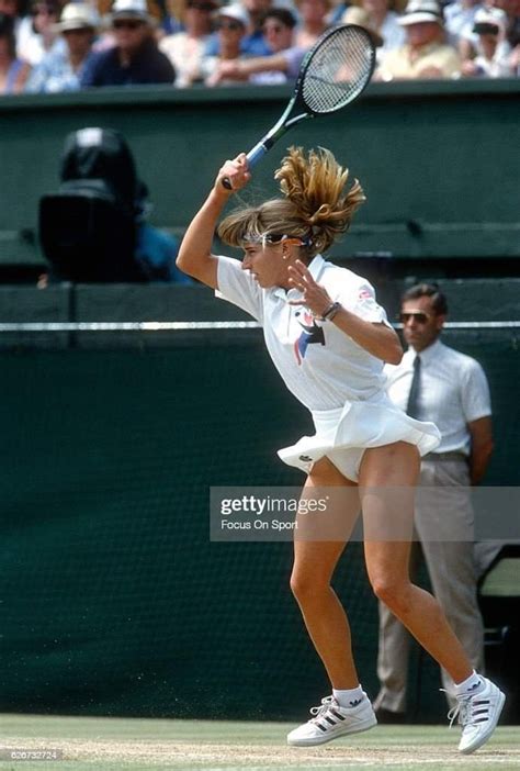 Wimbledon Steffi Graff Tennis Players Female Sport Girl Fashion