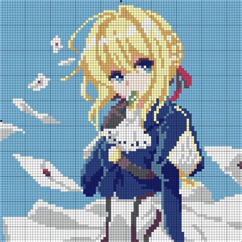 Pin by I G U R O O B A N A I on P Í X E L A R T Anime pixel art