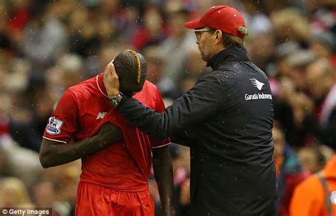 Liverpool Manager Jurgen Klopp Is Fearing The Worst After Mamadou Sakho Went Off With A Knee