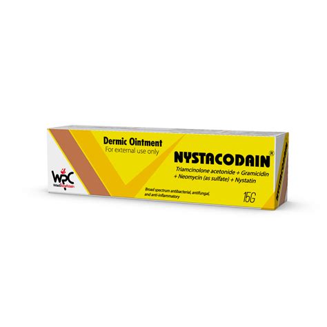 Nystacodain Dermic Ointment Alrafidain