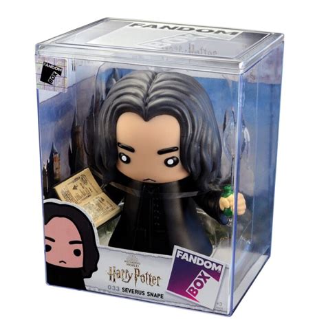 Figure Boneco Vinil Severus Snape Harry Potter Fandom Box