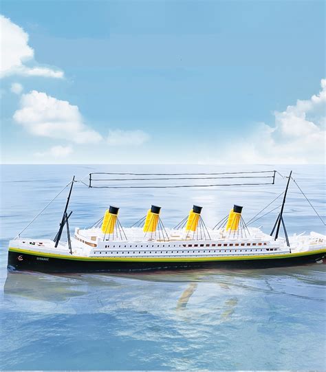 Rc Remote Control G Rtr Titanic Boat Yacht With Lights