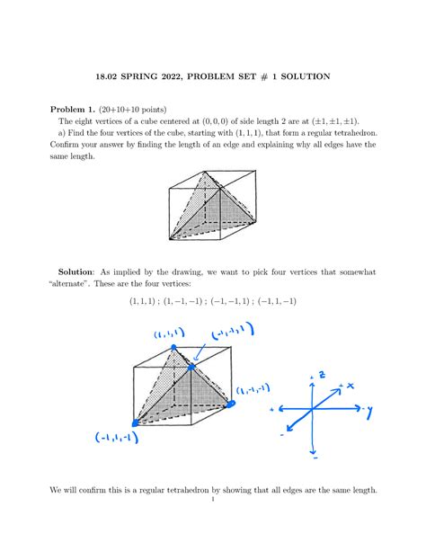 Pset Sol Solutions To Weekly Problem Set A Focus On Building