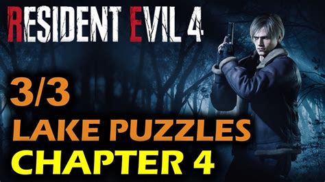 All Lake Symbol Puzzles Chapter 4 Resident Evil 4 Remake Youtube